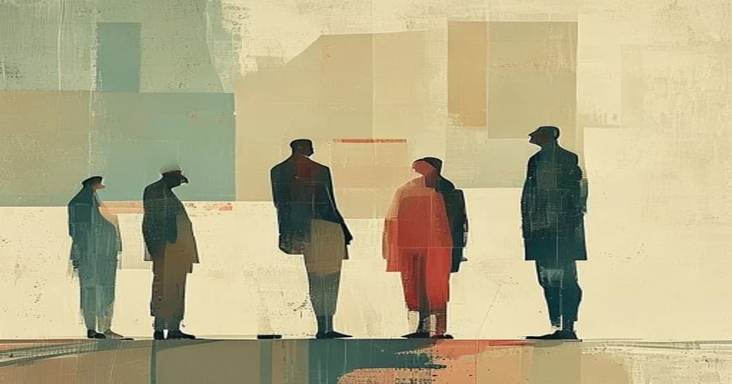 Gerente escuchando con atención a un colaborador en una conversación difícil en oficina moderna