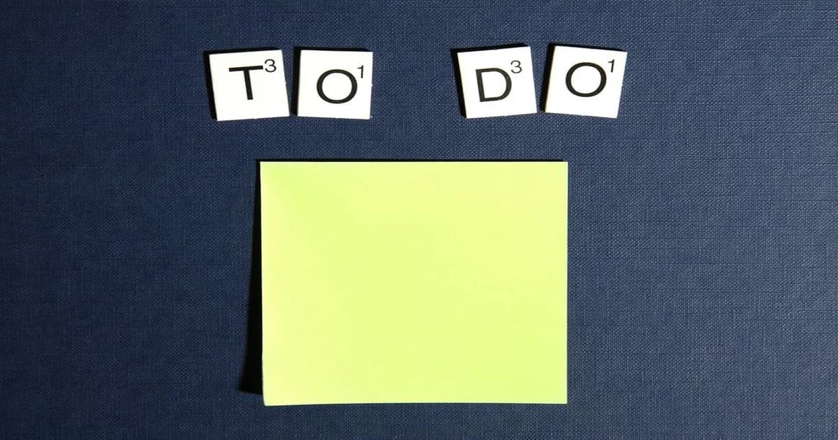 Tablero de cuatro cuadrantes con tareas clasificadas por urgencia e importancia, estilo pizarrón gerencial